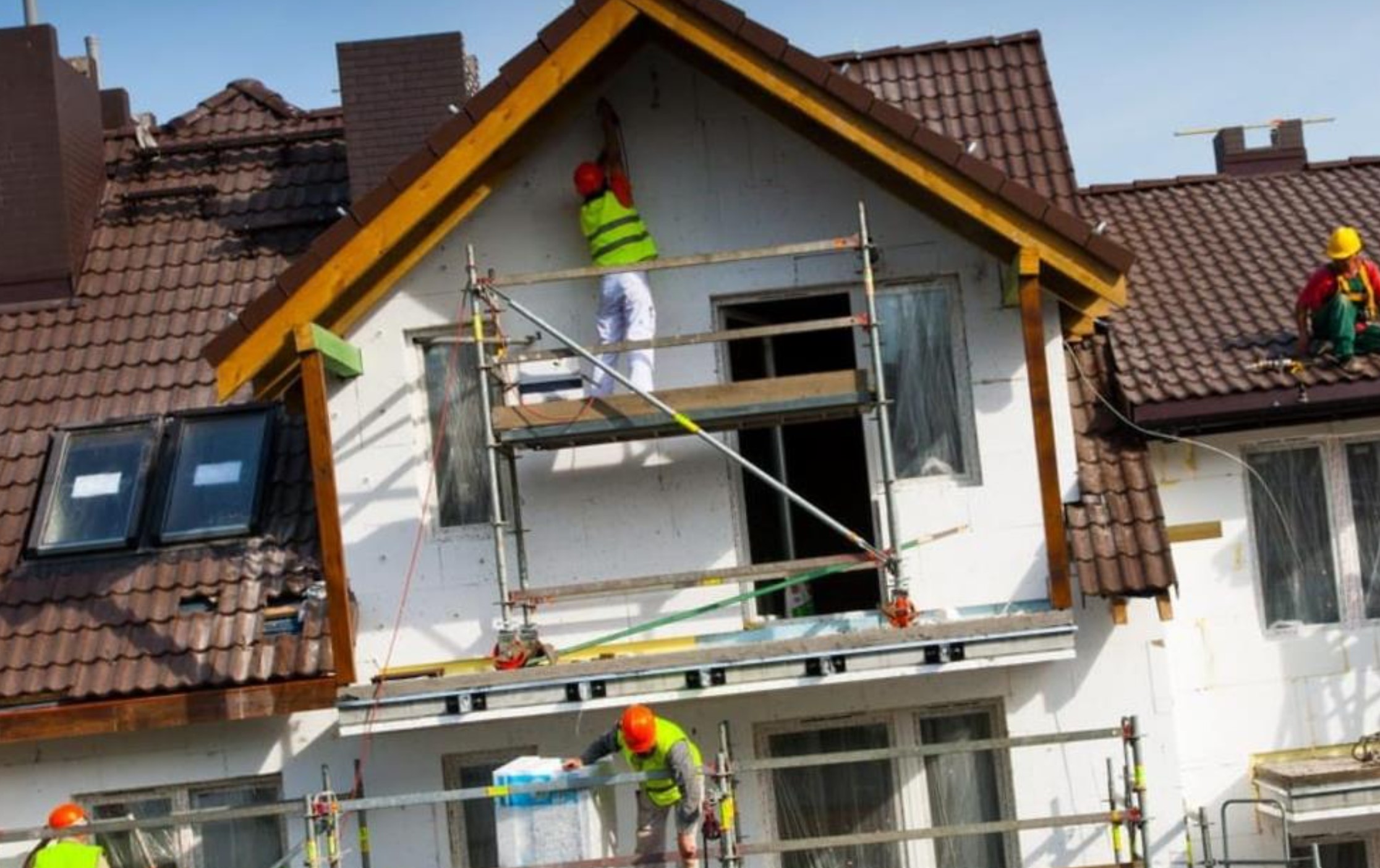 Modern facade renovation project